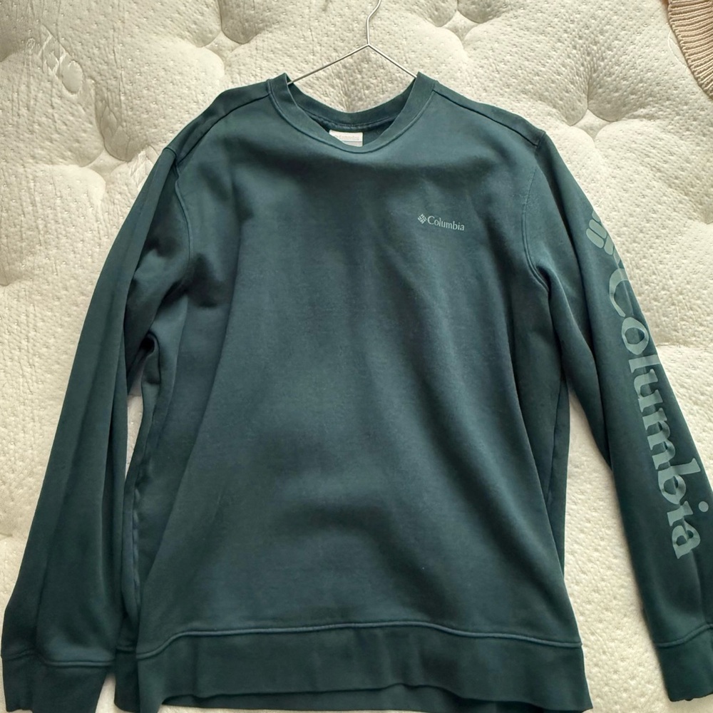 Columbia Men's Deep Green Crewneck Sweater